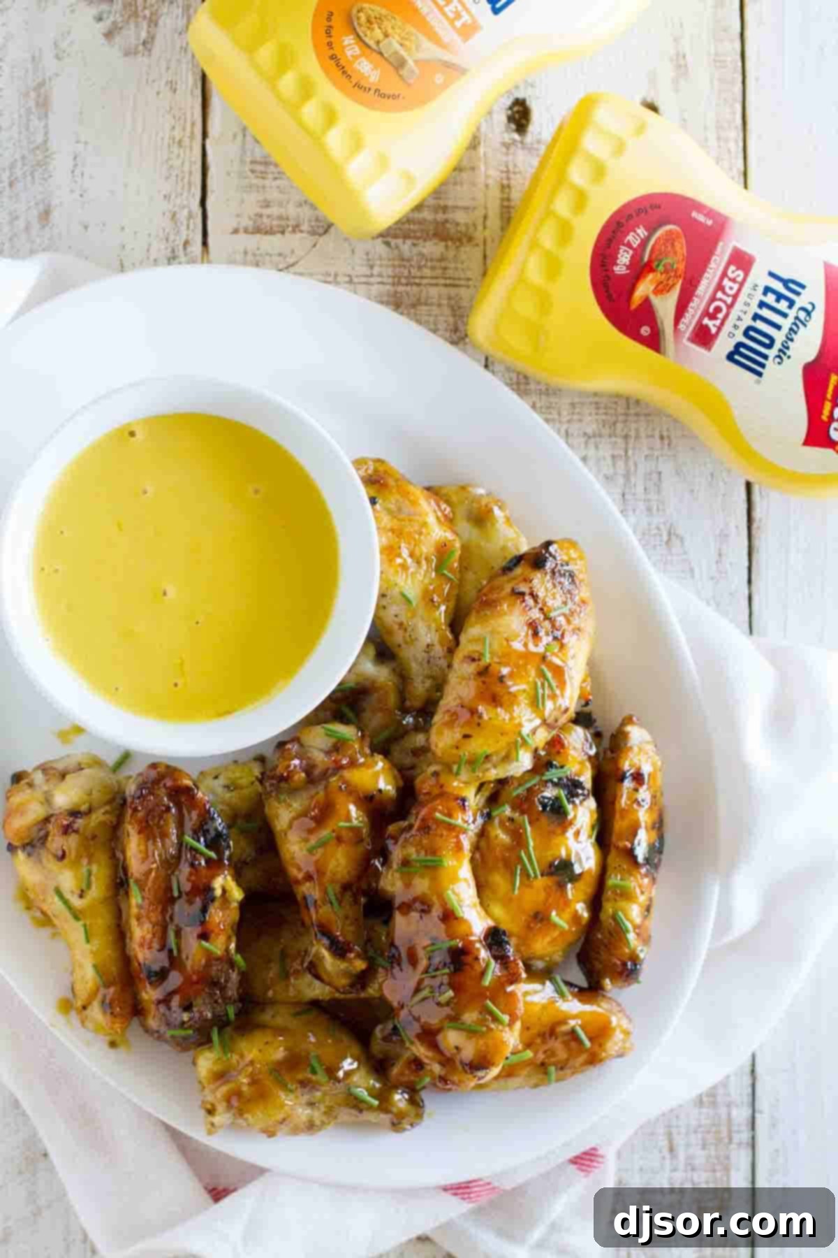 Sweet and Sticky Maple Mustard Wings 1 featured 20639