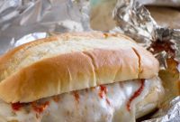 Cheesy Baked Chicken Parm Subs