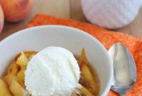 Luscious Slow Cooked Peaches