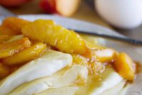 Easy Peaches and Cream Crepes