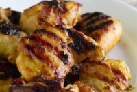 Brown Sugar Mustard Glazed Chicken