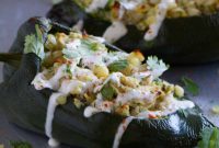 Hearty Chicken and Corn Stuffed Poblano Peppers
