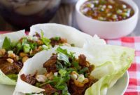 Smoky BBQ Pork Lettuce Cups