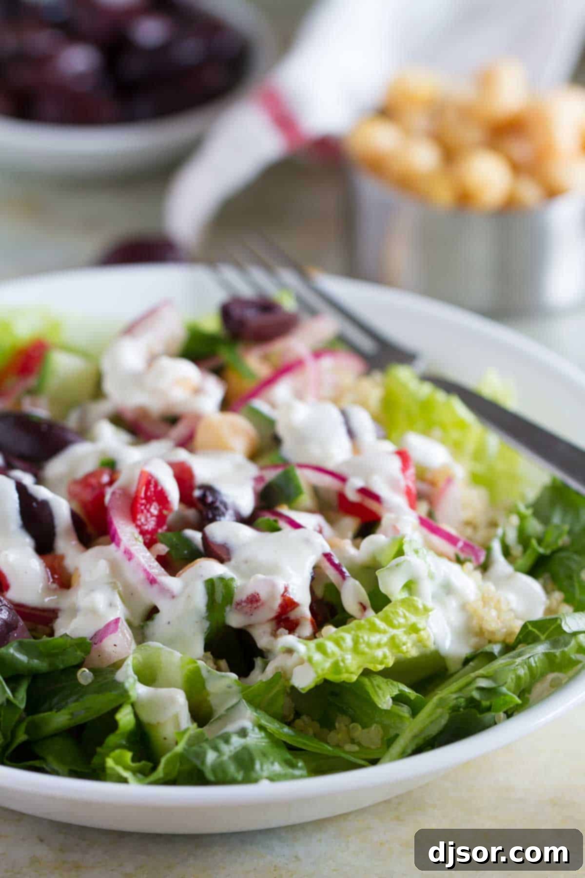 Vibrant Greek Quinoa Bowl 1 featured 22510