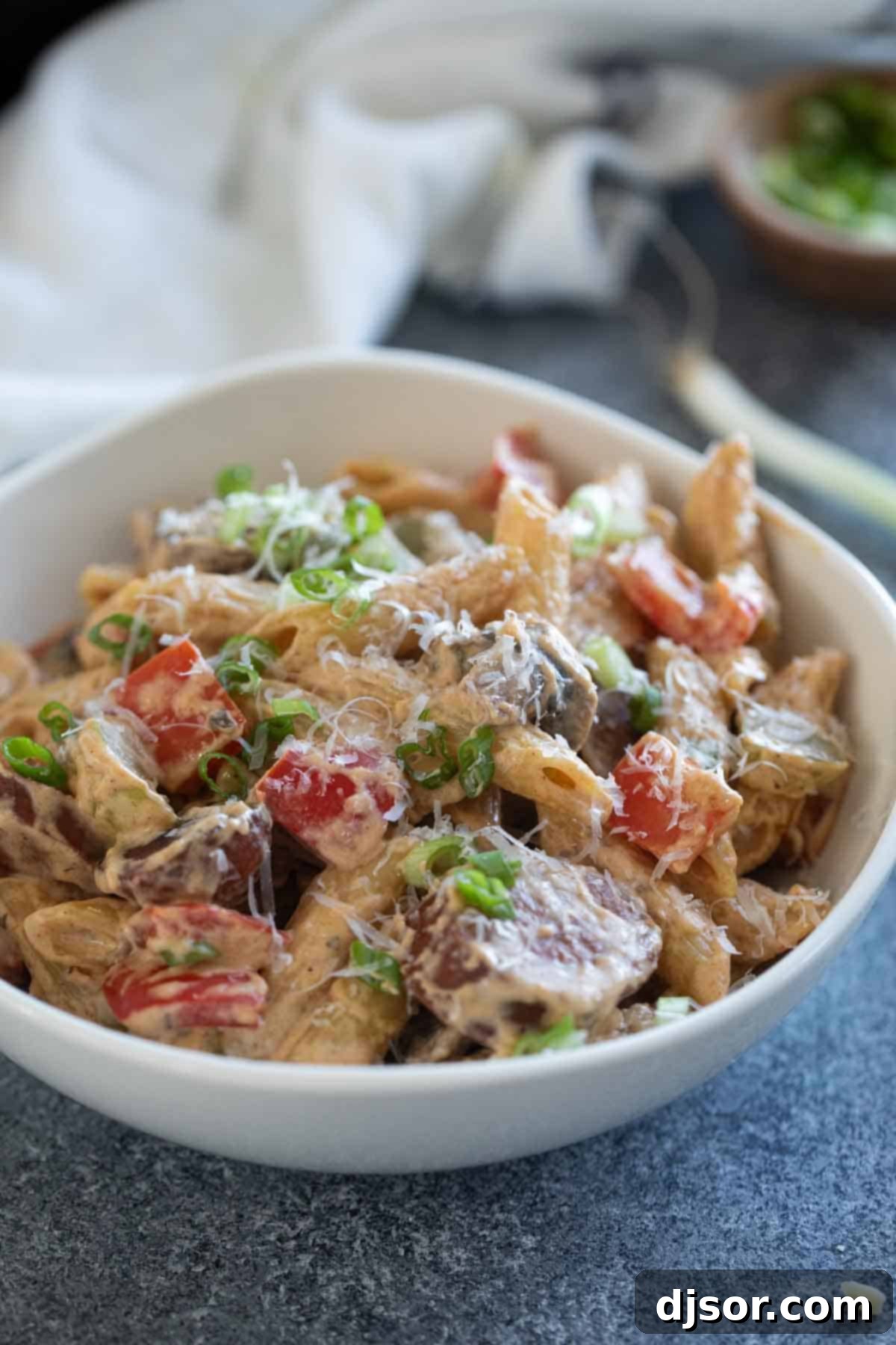 Hearty Cajun Sausage Pasta 1 featured 22531