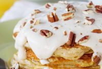 Spiced Carrot Cake Pancakes