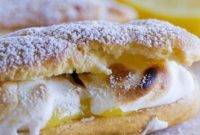 Lemon Meringue Eclairs Sweet Dreams in Every Bite