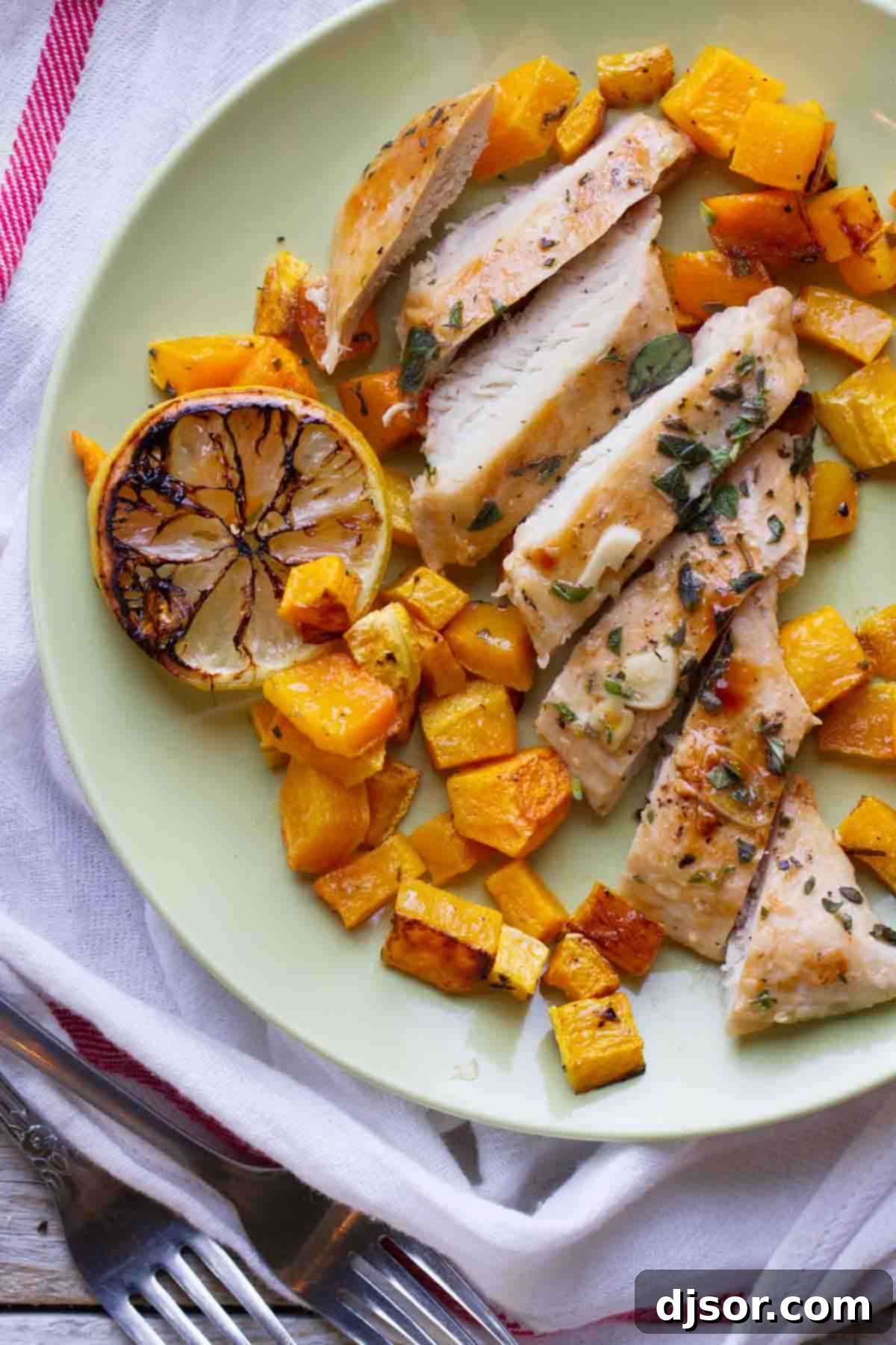 Zesty Lemon Chicken with Roasted Butternut 1 featured 23113