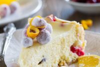 Citrus Berry Bliss Cheesecake