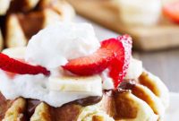 Belgian Pearl Sugar Waffles