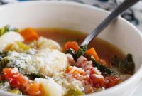 Hearty Minestrone with Pillowy Gnocchi