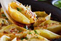 Hearty Stuffed Shells with Simple Bolognese