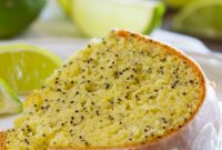 Zesty Lime Poppy Seed Loaf