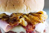 Triple Threat Pork Burger