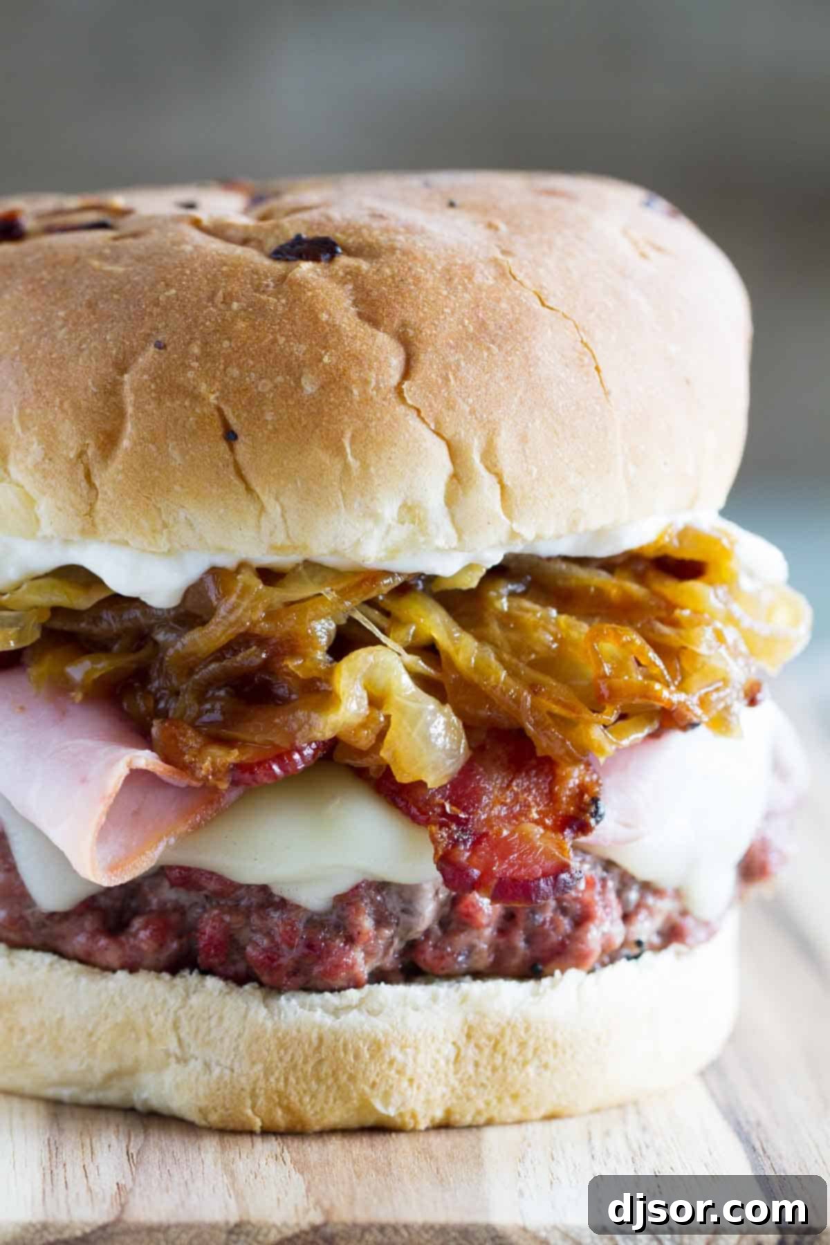 Triple Threat Pork Burger 1 featured 24507