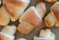 Golden Butterhorn Pastries