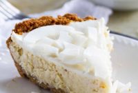 Toasted Coconut Cheesecake Delight