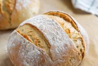 No Knead Crusty Artisan Bread