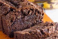 Decadent Brownie Banana Loaf