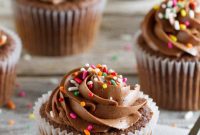 Decadent Chocolate Sour Cream Cupcakes with Velvety Buttercream
