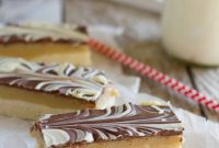 Decadent Caramel Chocolate Marble Bar