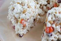 Monster Mash Popcorn Cake