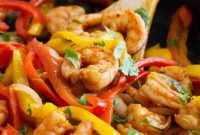 Zesty Shrimp Fajitas