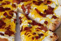 Spiralized Butternut Squash & Bacon Pizza