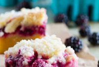 Sweet Blackberry Pie Bars