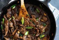 Velvety Mongolian Beef