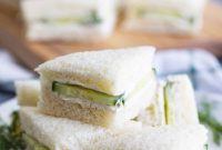 Cucumber Tea Delights