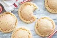 Festive Peppermint Snickerdoodles
