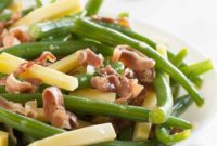 Crispy Prosciutto and Gouda Green Beans