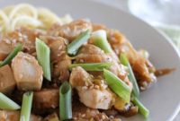 Golden Sesame Leek Chicken