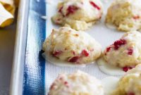 Bright Raspberry Lemon Morning Biscuits