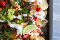 Ultimate Sheet Pan Steak Nachos