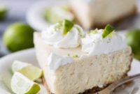 Instant Pot Key Lime Cheesecake