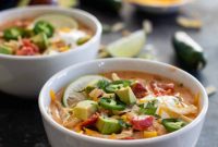 Velvety Chicken Tortilla Soup