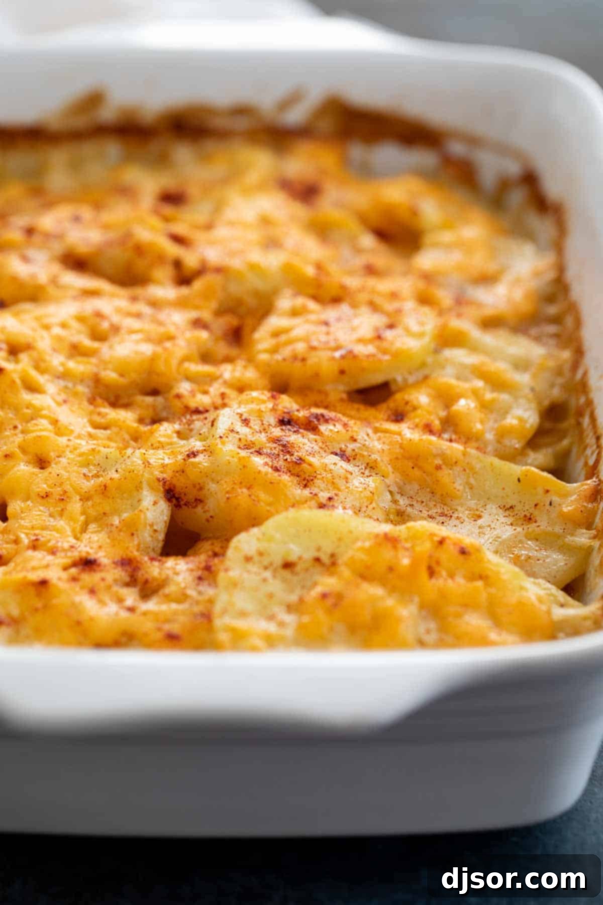 Decadent Creamy Potato Bake 1 featured 3520