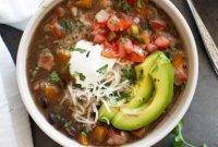 Robust Black Bean and Ham Delight