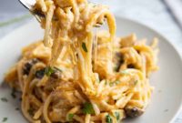 Creamy Baked Chicken Spaghetti