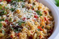Savory Italian Sausage and Pepper Orzo
