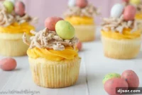 Spring Nest Cupcakes
