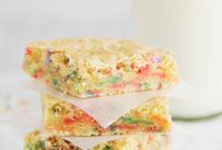 Funfetti Cake Batter Blondies