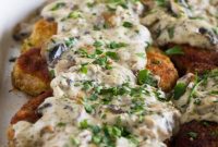 Tender Italian Pork Chops with Velvety Mushroom Sauce