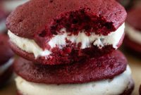 Decadent Red Velvet Whoopie Pies