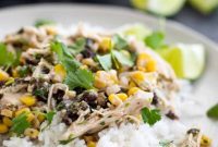 Zesty Slow Cooker Cilantro Lime Chicken