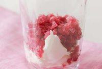 Sparkling Pomegranate Granita