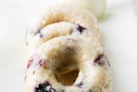 Baked Blueberry Cherry Doughnut Delights