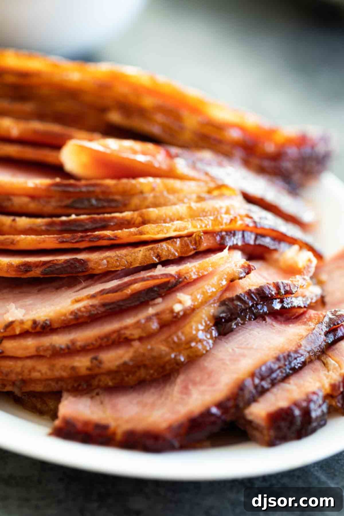 Sweet & Sticky Brown Sugar Ham 1 featured 53406